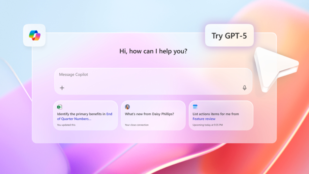 Copilot ရဲ့ GPT-5