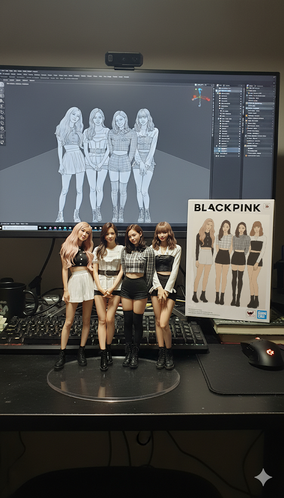 blackpink nano banana ai trend