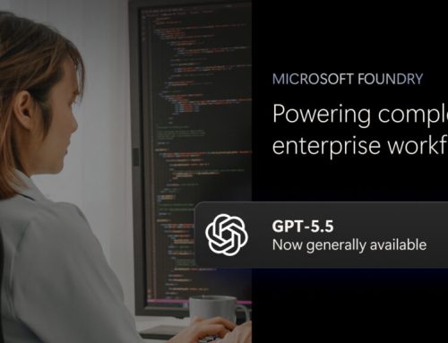 Microsoft Foundry ထဲက GPT-5.5- လုပ်ငန်းခွင်သုံး Frontier AI ခေတ်ကို စတင်ခြင်း
