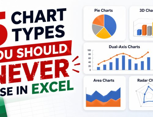 Excel မှာ မသုံးသင့်တဲ့ Chart Type 5 မျိုး