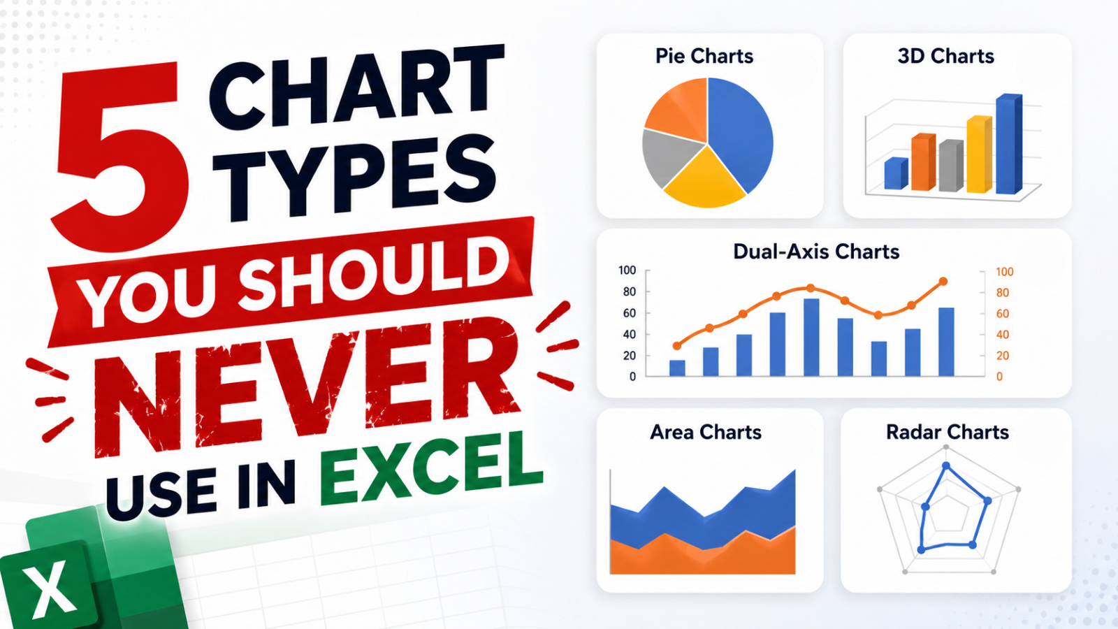 မသုံးသင့်တဲ့ Chart Type