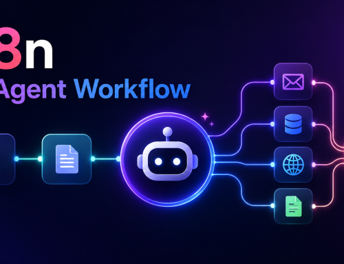 n8n AI Agent Workflow: ကုဒ်ရေးစရာမလိုဘဲ AI Automation စနစ်များ တည်ဆောက်ခြင်း