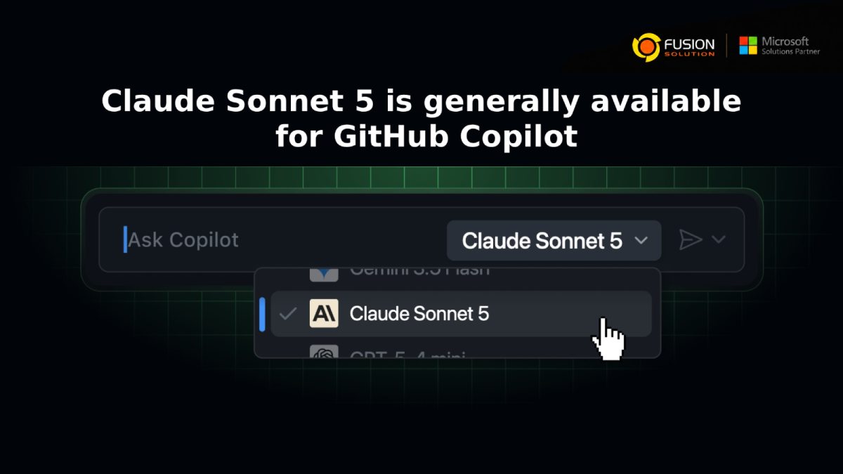 Claude Sonnet 5 in GitHub Copilot Is Now Available