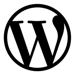wordpress logo no bg
