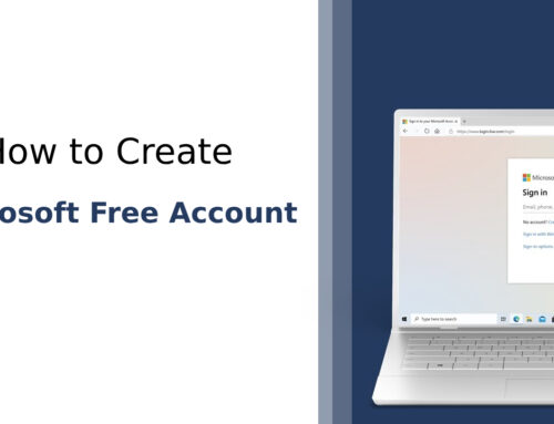 Microsoft Free Account တစ်ခု ဘယ်လိုဖန်တီးရမလဲ?